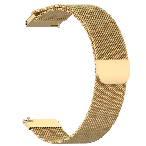 Bracelet milanais Oppo Watch X (or)