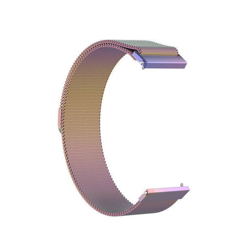 Garmin Forerunner 255s Milanese Strap (Rainbow)