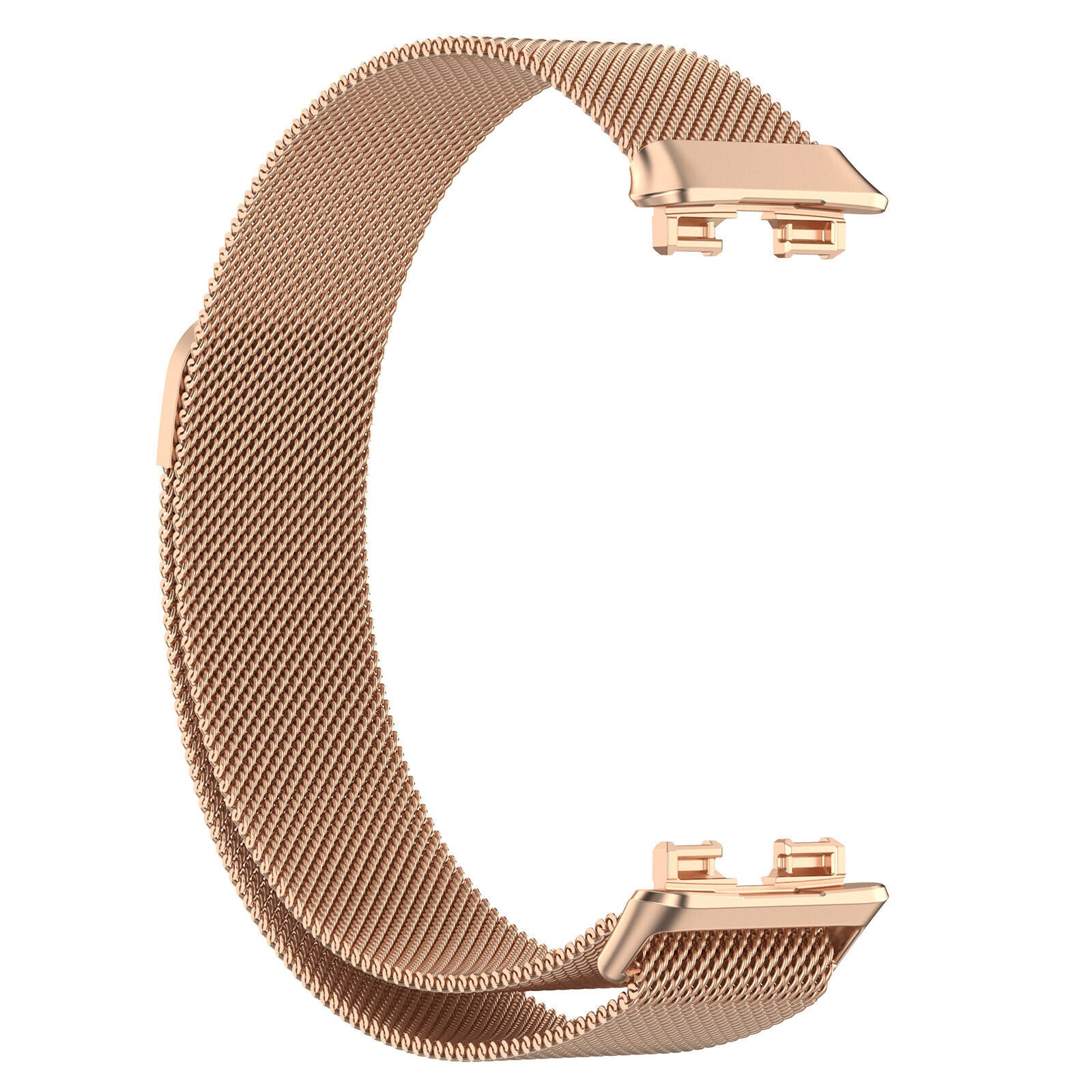 Huawei Band 10 Milanese band (rosé goud)