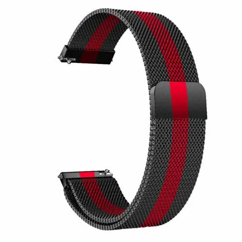 Coros Apex 2 Pro Milanese Strap (Black/Red)