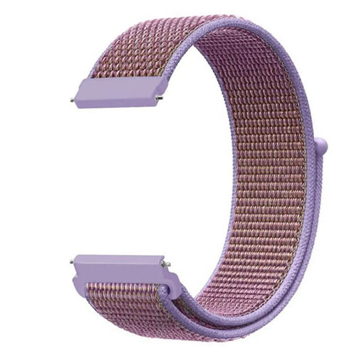 Nylon Strap, lilac, without a watch, 3/4 front view