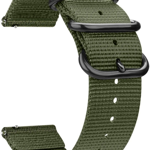 Amazfit GTS 4 Nylon Buckle Strap (Green)