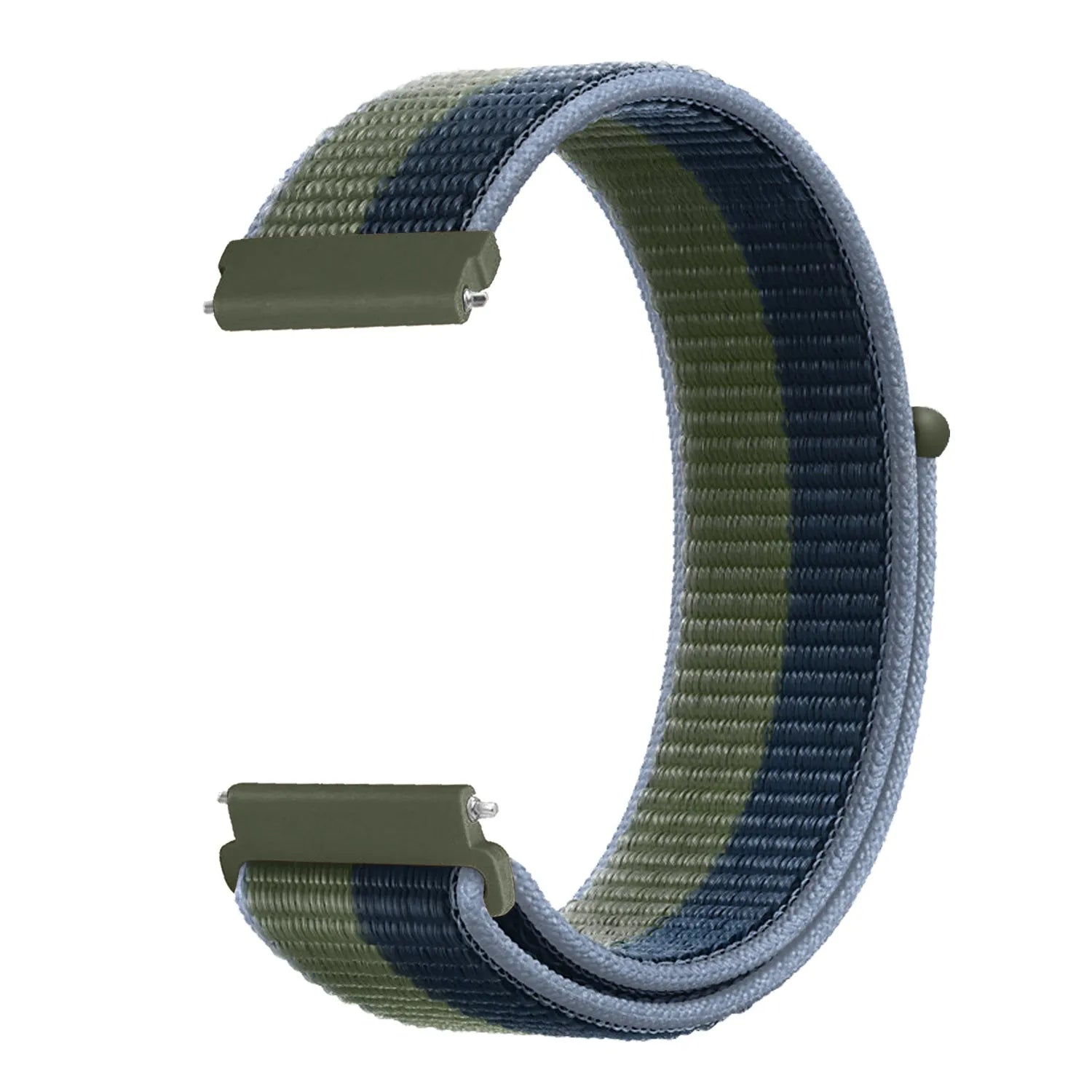 Oppo Watch S nylon band (mos groen)