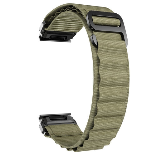Bracelet Alpine Garmin Tactix 7 Pro (vert olive)