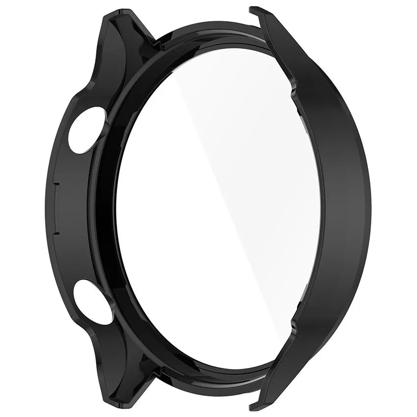 Funda rígido con cristal OnePlus Watch 2R (negra)