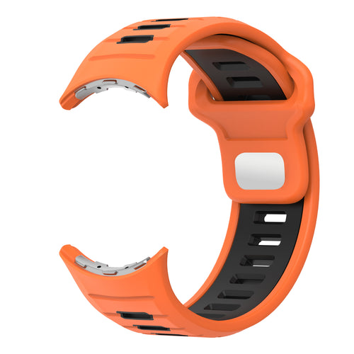 Google Pixel Watch 3 - 45mm Duo Sportarmband (Orange/Schwarz)