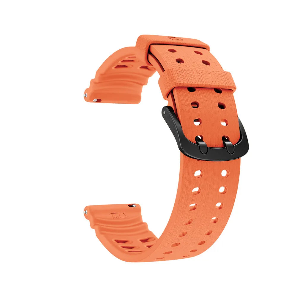 Polar Vantage M3 Silikon-Grain-Armband (Orange)