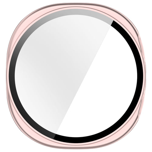 Coque rigide avec vitre Samsung Galaxy Watch 8 - 40mm / 9 - 40mm (rose)