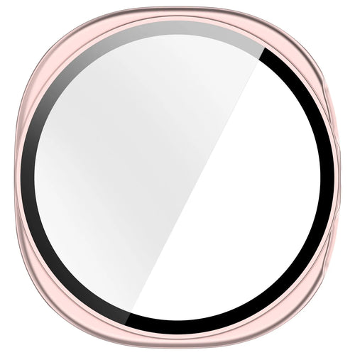 Funda con vidrio Samsung Galaxy Watch 8 - 40mm / 9 - 40mm (rosa)