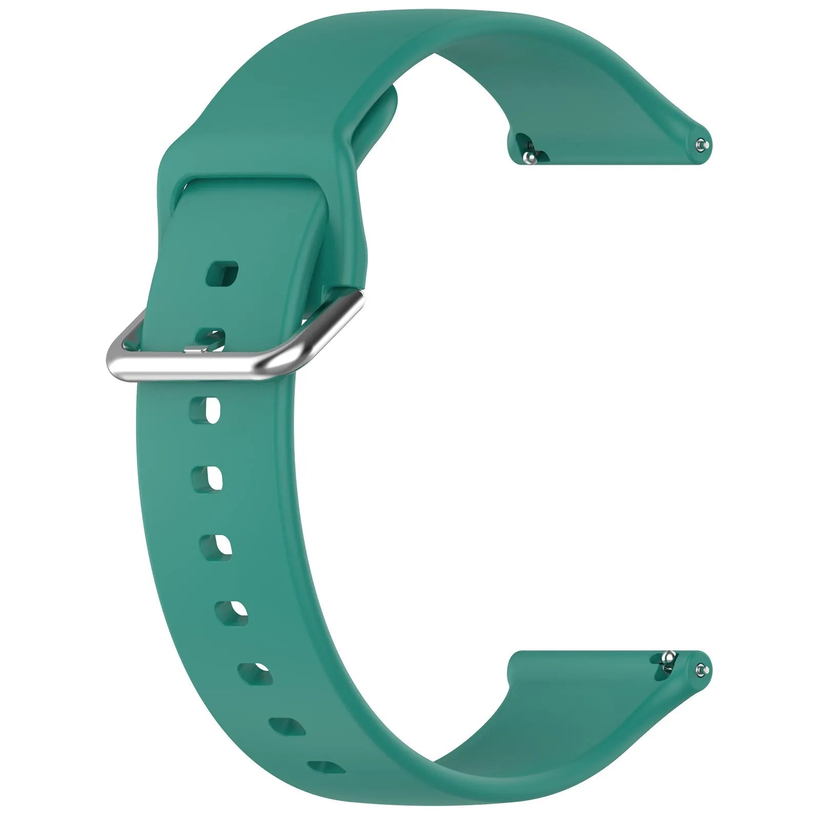 Coros Apex 4 - 46mm Silicone Buckle Strap (Pine Green)
