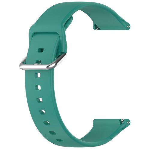 Coros Apex 4 - 46mm Silicone Buckle Strap (Pine Green)