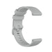 Uhrenarmband luxus Silikon 20mm - Schnellverschluss (Grau)