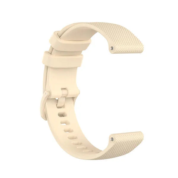 Coros Pace 3 Premium Silicone Strap (Beige)