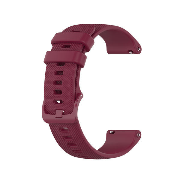 Amazfit Bip 6 Premium Silicone Strap (Wine Red)