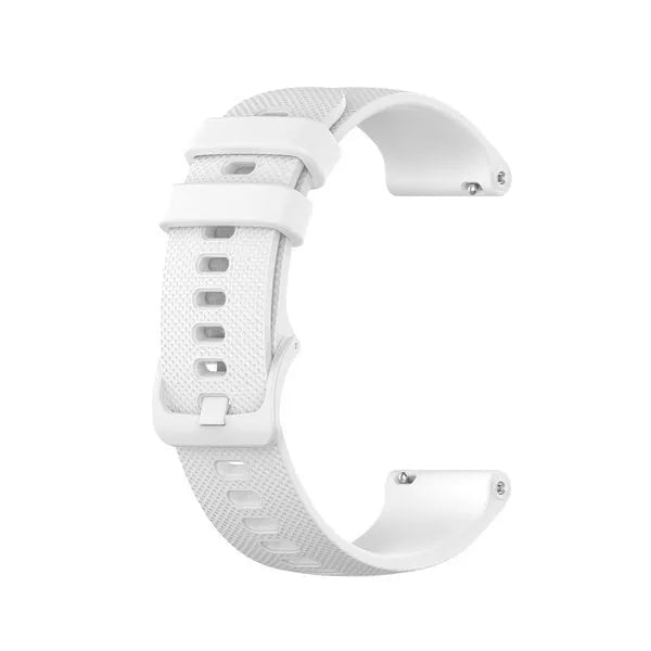 Polar Grit X2 Pro Premium Silicone Strap (White)