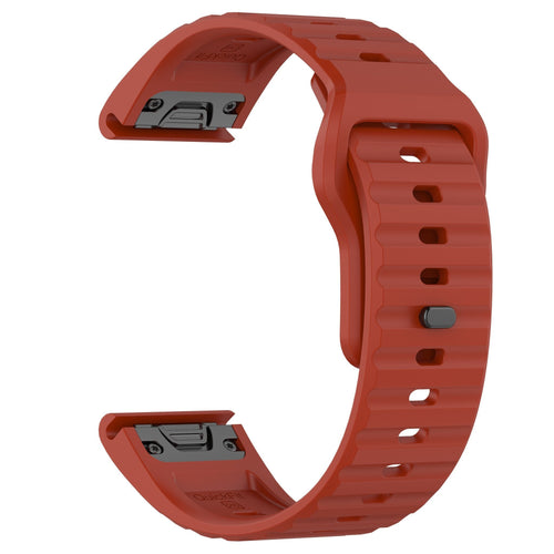 Garmin Approach S70 - 47mm outdoor siliconen band (rood)