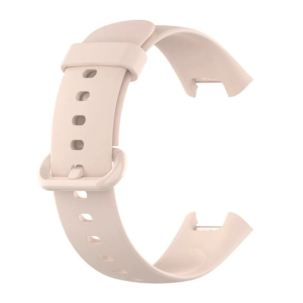 Silicone Strap, pink, without a watch, 3/4 front view