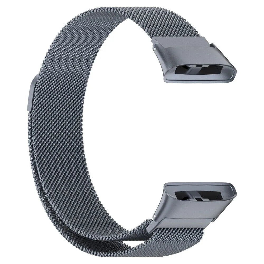 Milanese Strap, space grey, without a watch, 3/4 front view