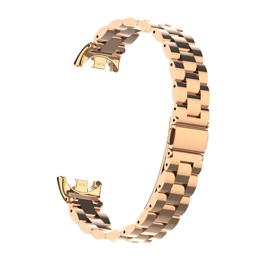 Steel Strap, rose gold, without a watch, 3/4 front view