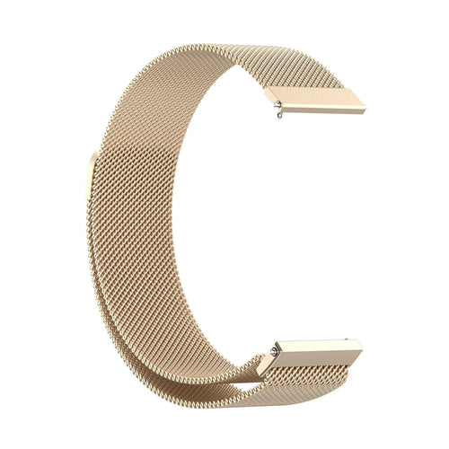 Bracelet milanais Oppo Watch X (champagne or)