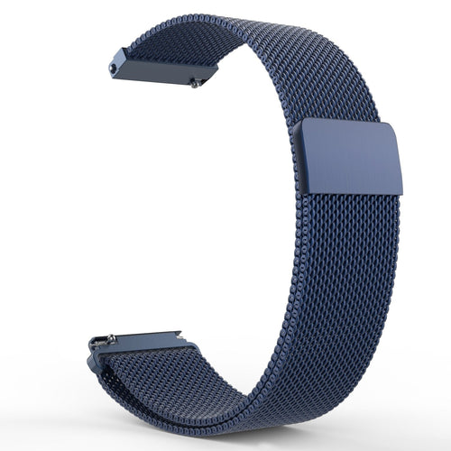 Samsung Galaxy Watch 46mm Milanese-Armband (Blau)