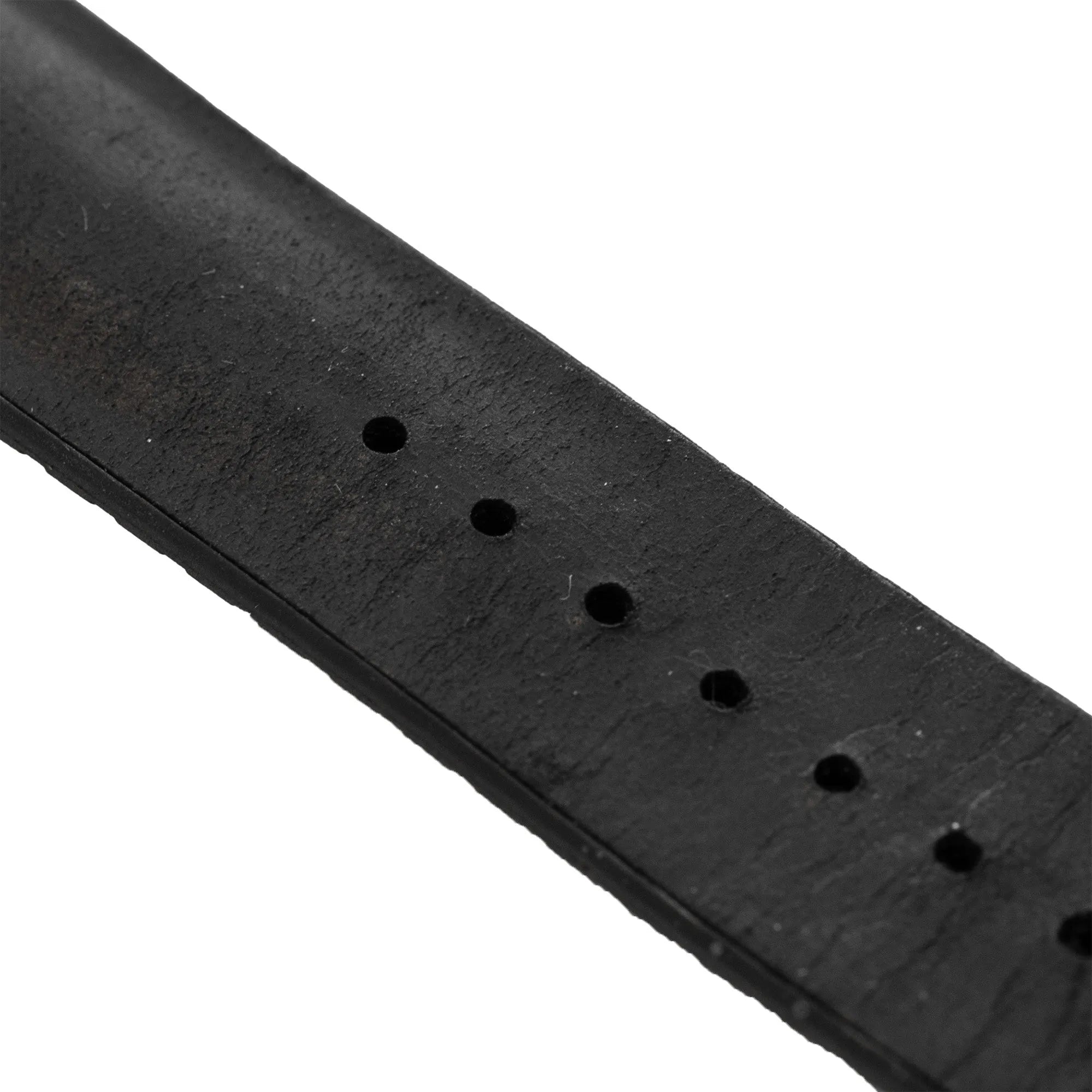 Polar Ignite Silikon-/Lederarmband (Schwarz)