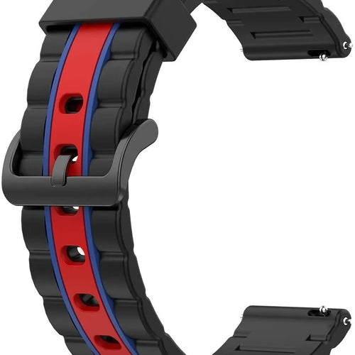 Bracelet édition spéciale Oppo Watch X3 (noir/rouge)