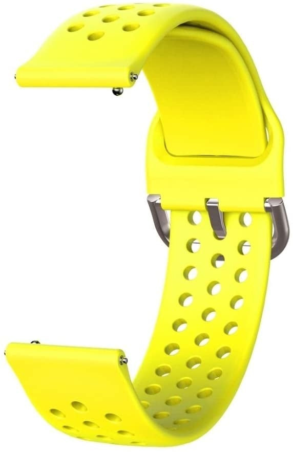 Bracelet silicone 'Air' Amazfit Active 2 (jaune)