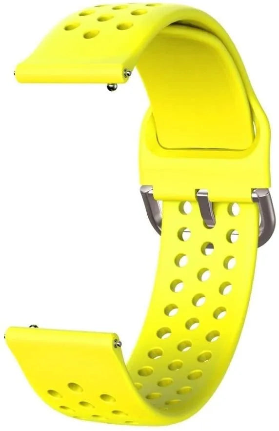 Coros Pace 2 Silicone Air Strap (Yellow)