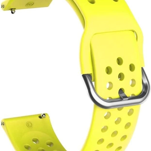 Bracelet silicone 'Air' Amazfit Active 2 (jaune)