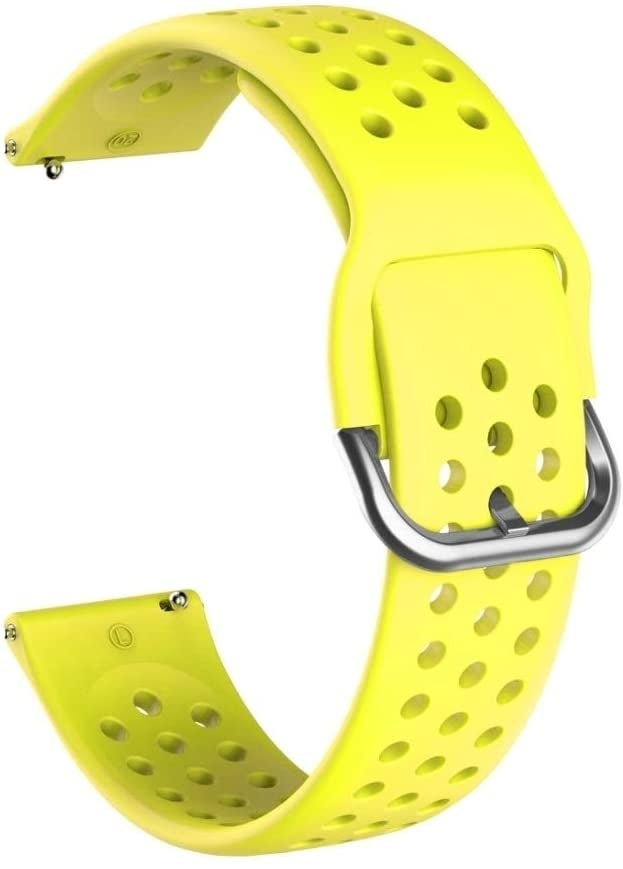 Withings Steel HR - 40mm Silicone Air Strap (Yellow)