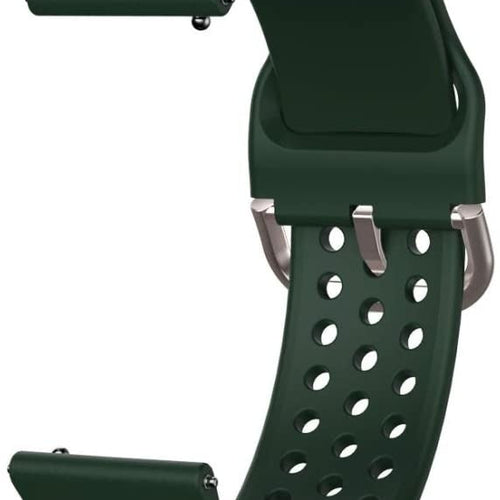 Withings ScanWatch 2 - 42mm Silikonarmband 'Air' (Dunkel Grün)