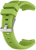 Bracelet montre 20mm silicone - universel (vert clair)