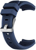 Uhrenarmband 22mm Silikon - Schnellverschluss (Dunkelblau)