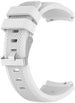Bracelet montre 22mm silicone - universel (blanc)