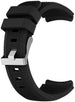 Bracelet silicone - universel 22mm (noir)