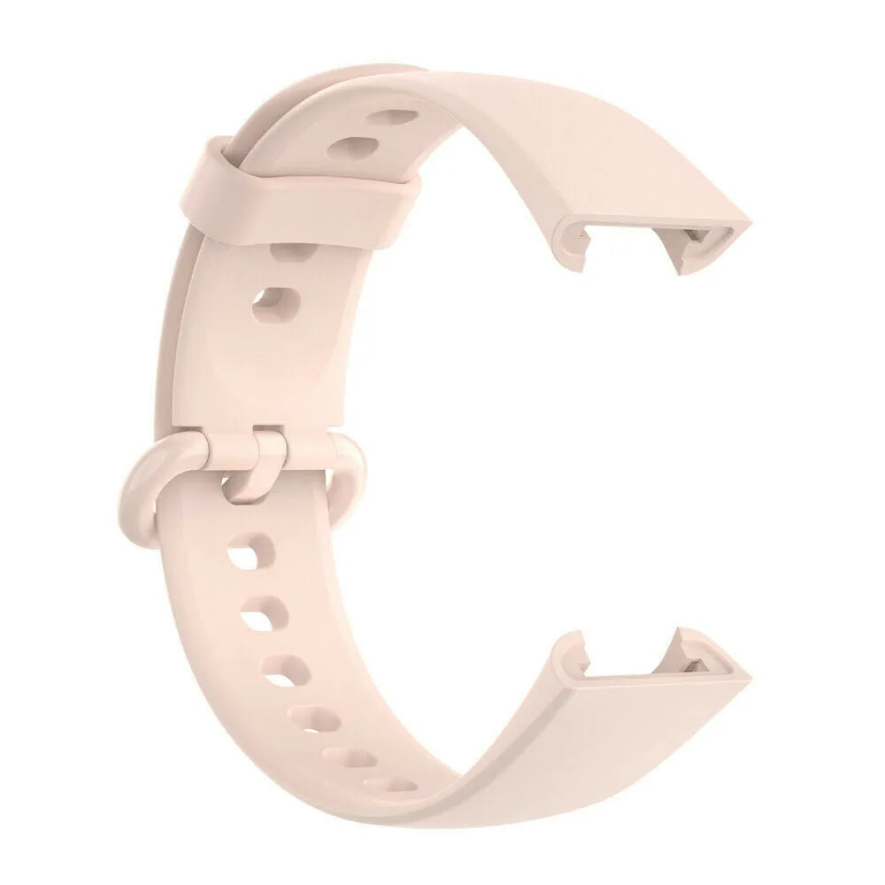 Silicone Strap, pink, without a watch, 3/4 front view