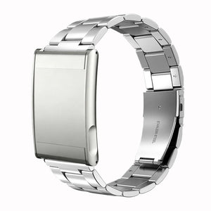 WHOOP 5.0 Stahlarmband (Silber)