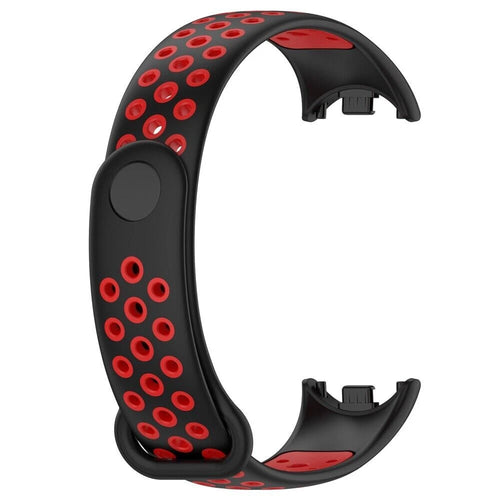 Xiaomi Smart Band 9 sport bandje (zwart/rood)