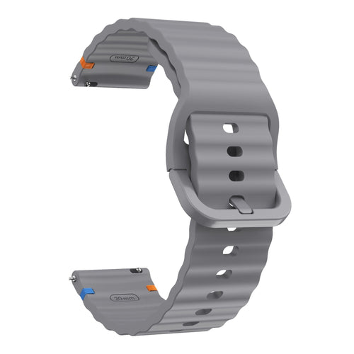 Huawei Watch 5 - 46mm Wave Silicone Strap (Dark Grey)