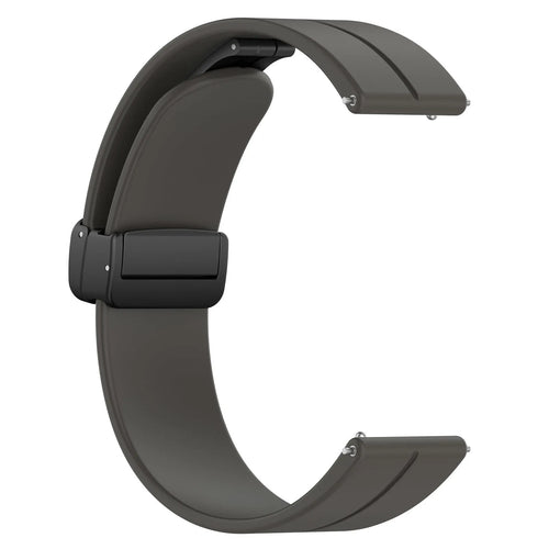 Amazfit GTS 4 D-Buckle Silicone Strap (Dark Grey)