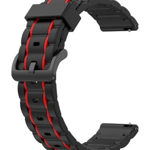 Bracelet sport avec boucle Gard Pro Health Smartwatch 3 - 48mm (noir/rouge)