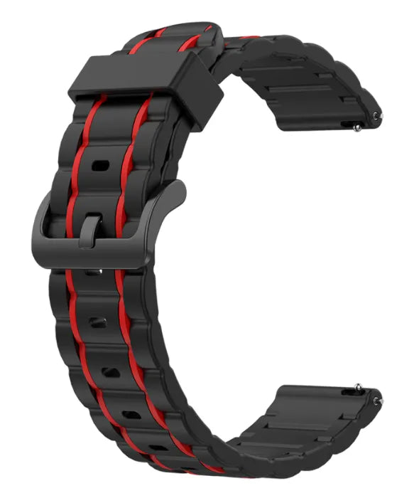 Bracelet sport avec boucle Gard Pro Health Smartwatch 3 - 48mm (noir/rouge)