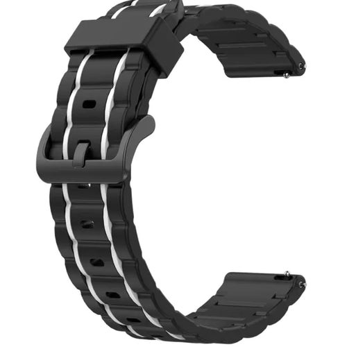 Suunto 9 Peak Pro sport gesp band (zwart/wit)