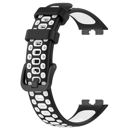 Huawei Band 10 Sport Strap (Black/White)