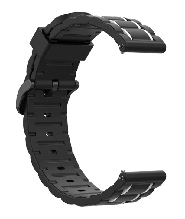 Suunto Race (S) Sport Strap with Buckle (Black/White)
