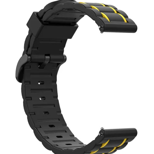 Bracelet sport avec boucle Gard Pro Health Smartwatch 3 - 48mm (noir/jaune)