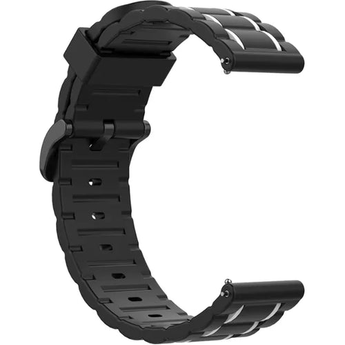 Gard Pro Health Smartwatch 3 - 48mm Sportarmband mit Schnalle (Schwarz/Weiß)