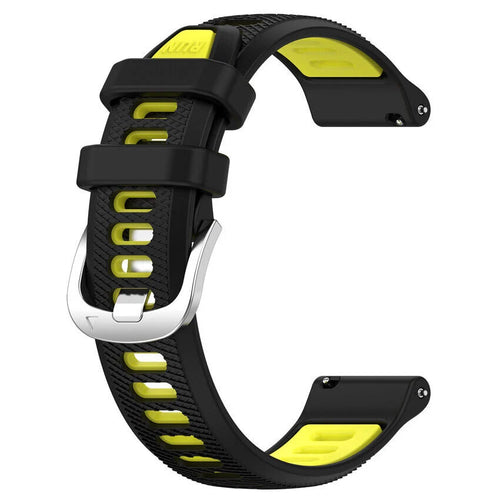 Garmin Vivoactive 6 Schnalle Sport Amrband (Schwarz/Gelb)