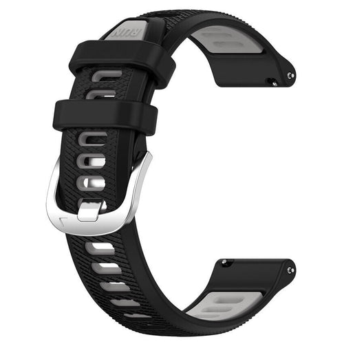 Correa deportiva con hebilla Garmin Approach S44 (negro/gris)